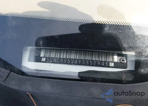 2009 Chevrolet Hhr Lt z USA, uszkodzony, nr VIN 3GNCA53V49S532945